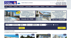 Desktop Screenshot of coralcasa.es